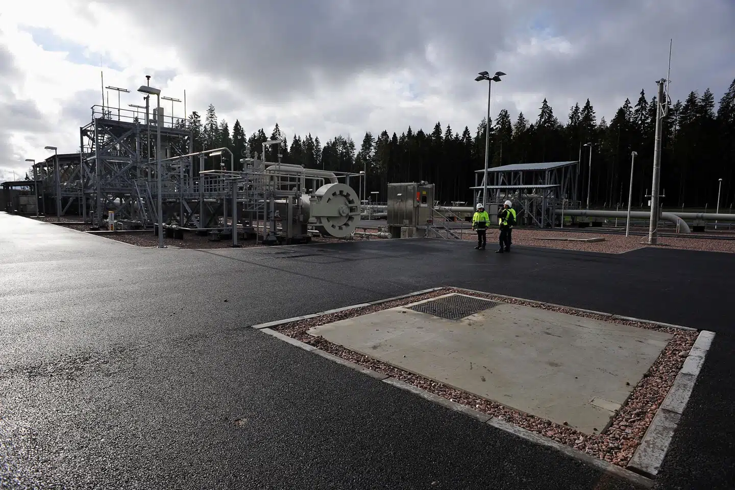 Ifølge russiske Gazprom er det et olielæk i en turbine på kompressorstationen Portovaya, der er skyld i, at Nord Stream 1 ikke kan levere gas til Europa i øjeblikket. (Arkivfoto). Olga Maltseva/Ritzau Scanpix