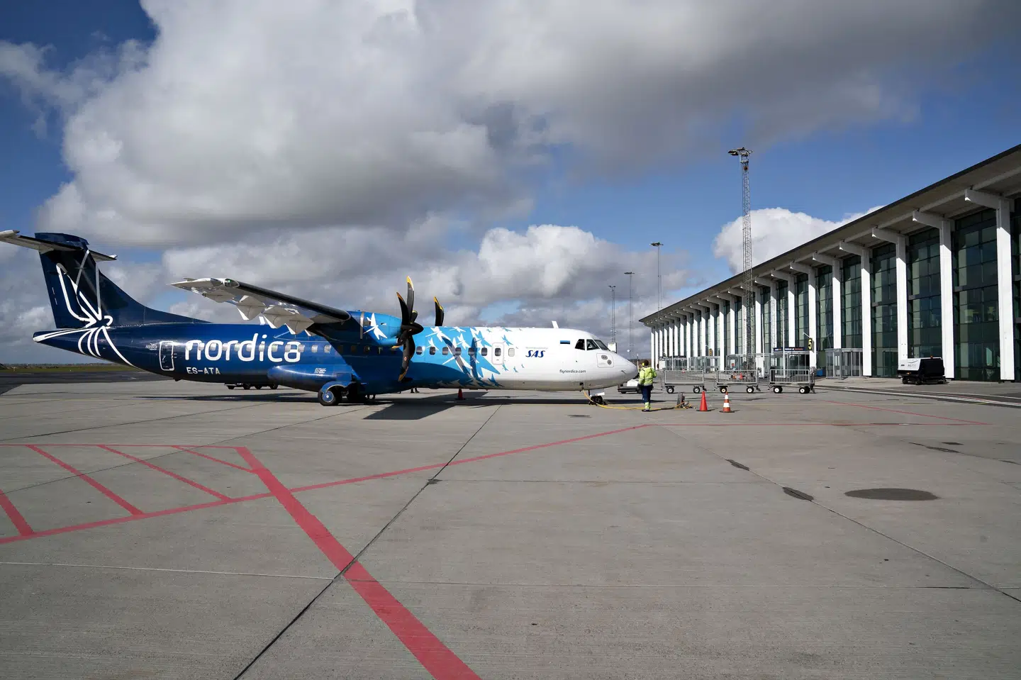 Der er gang i flyrejserne til og fra Aalborg Lufthavn - især indenrigsrejserne. (Arkivfoto). Henning Bagger/Ritzau Scanpix