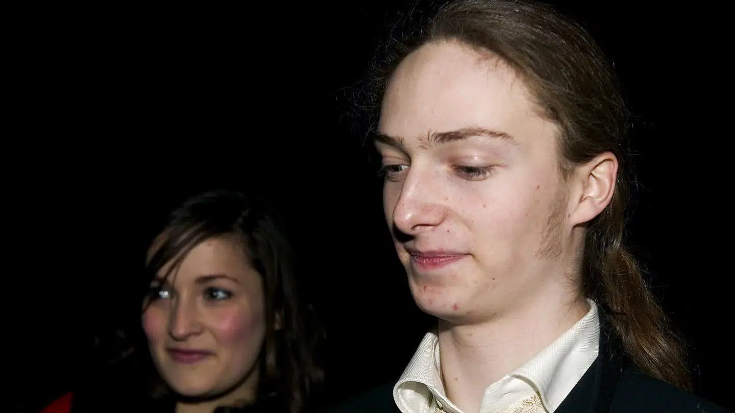 ARKIV. Victor Ray Salomonsen Ronander til sin mor, Sanne Salomonsens 50 års fødselsdag i Den Grå Hal på Christiania.