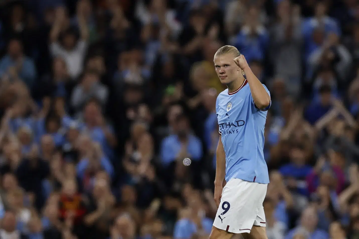 Erling Haaland har lavet to hattrick på fire dage. Jason Cairnduff/Ritzau Scanpix