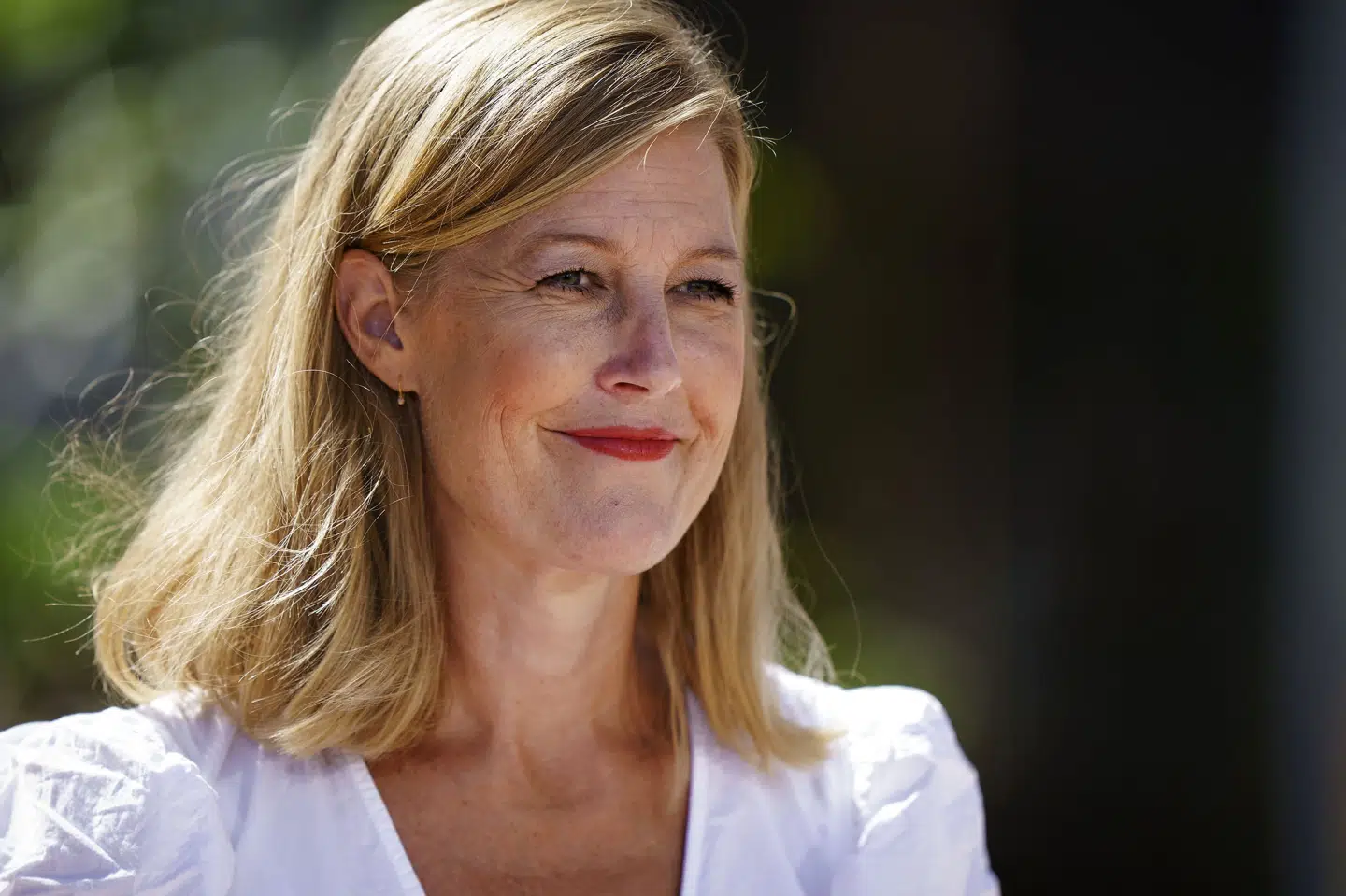 Politisk leder for De Radikale Sofie Carsten Nielsen er enig med regeringen i, at finansloven i år skal være stram. Bo Amstrup / Ritzau Scanpix/Ritzau Scanpix