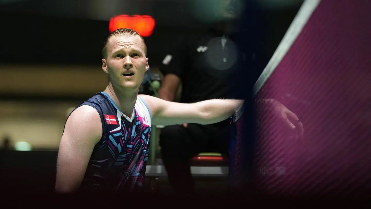 Anders Antonsen røg ud i første runde ved VM.