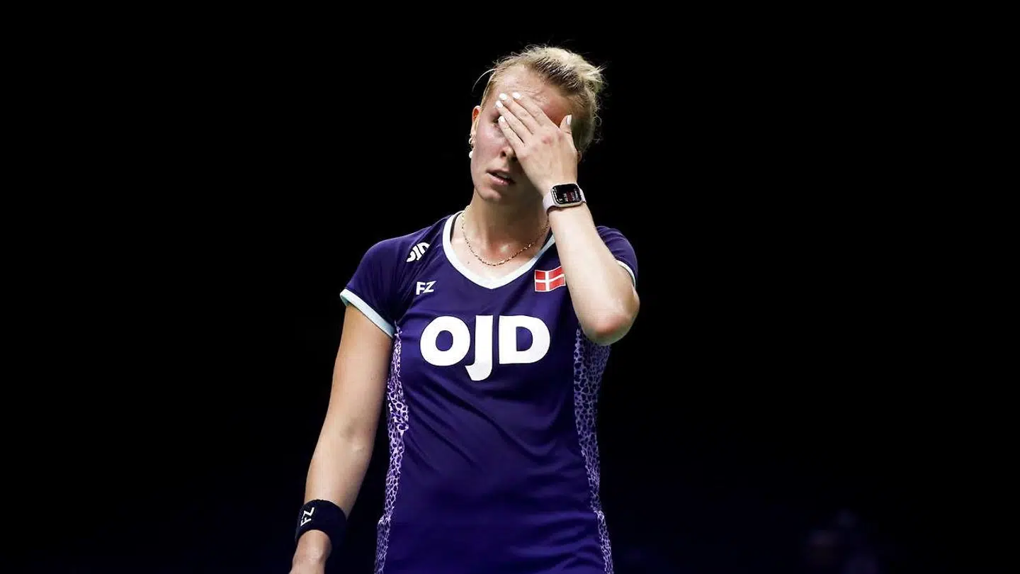 Mia Blichfeldt fik kun én kamp ved VM.