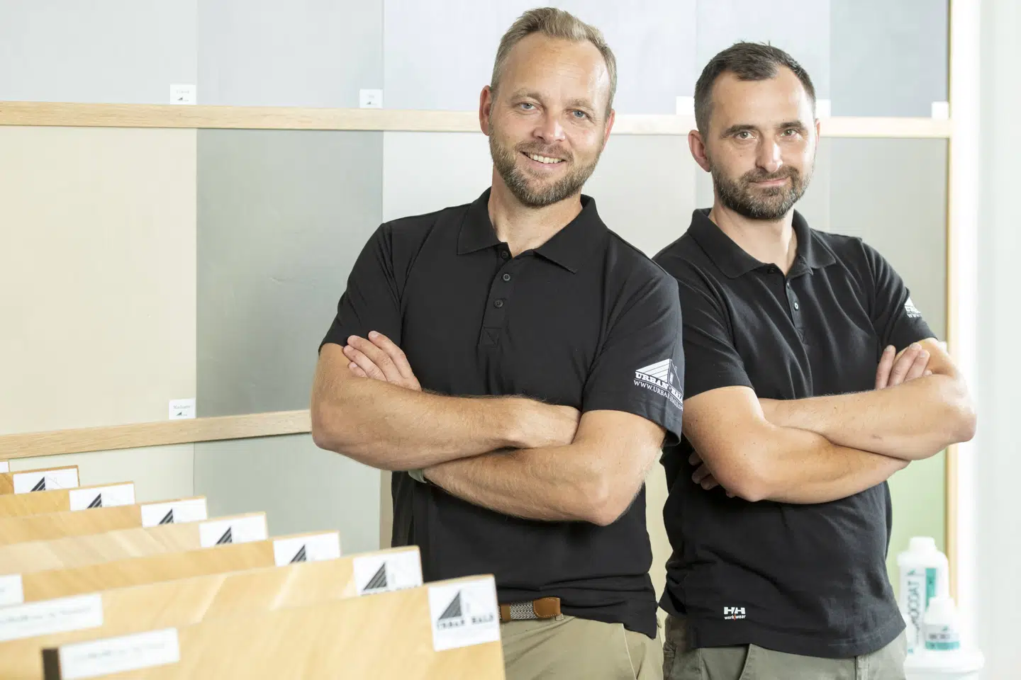 Grundlæggerne af Urban-Hald: Lasse Hald og Daniel Urbaniak.