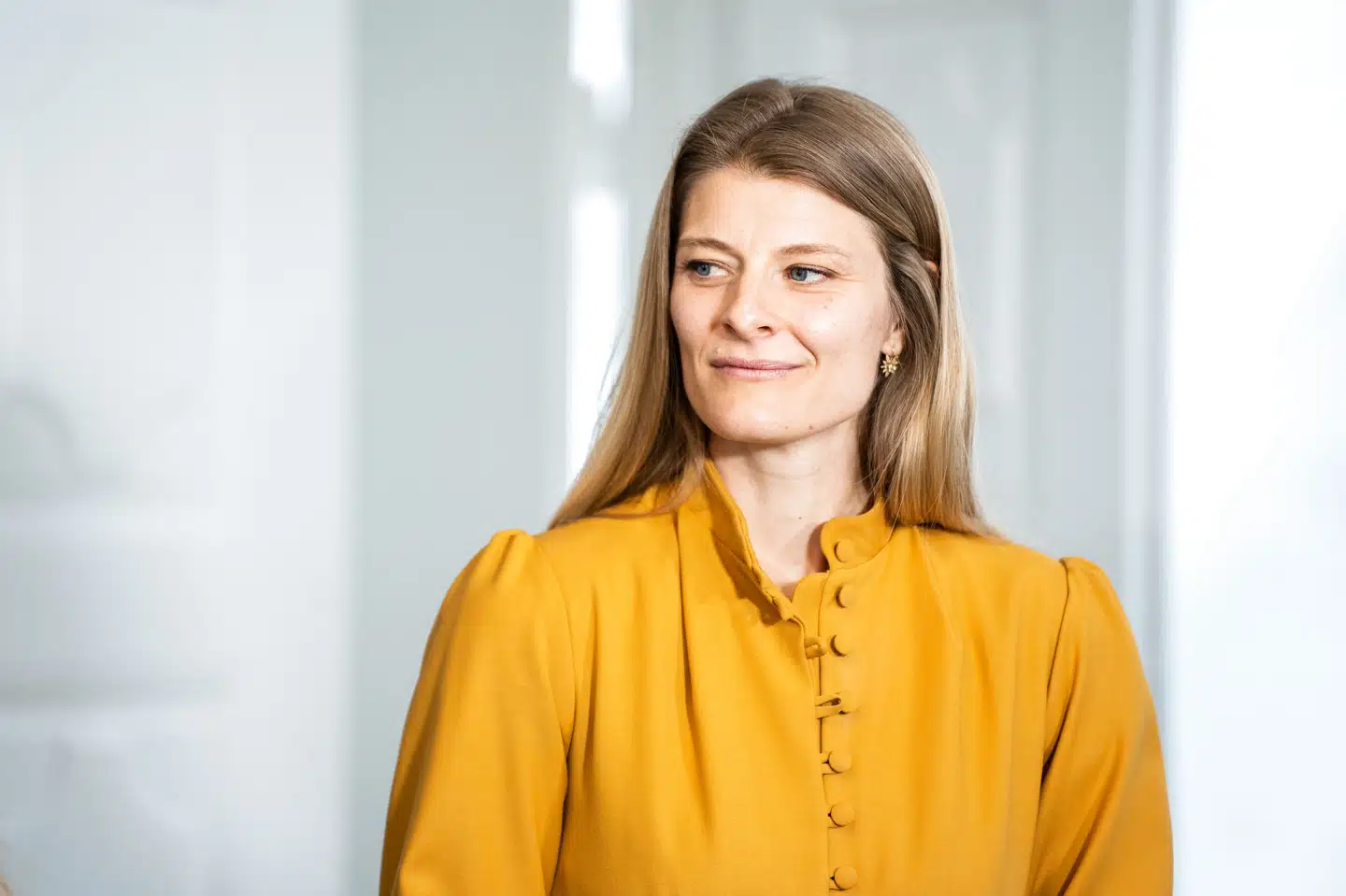 Kirkeminister Ane Halsboe-Jørgensen vil gerne være med til at drøfte den paragraf i ligebehandlingsloven, som betyder, at det er lovligt for landets menighedsråd at fravælge kvindelige ansøgere til præstestillinger. (Arkivfoto). Emil Helms/Ritzau Scanpix