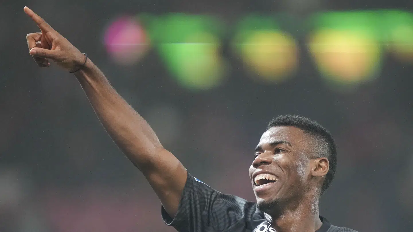 Raphael Onyedika nåede at bidrage med fire mål i 57 kampe i FC Midtjylland (Arkivfoto). Claus Fisker/Ritzau Scanpix