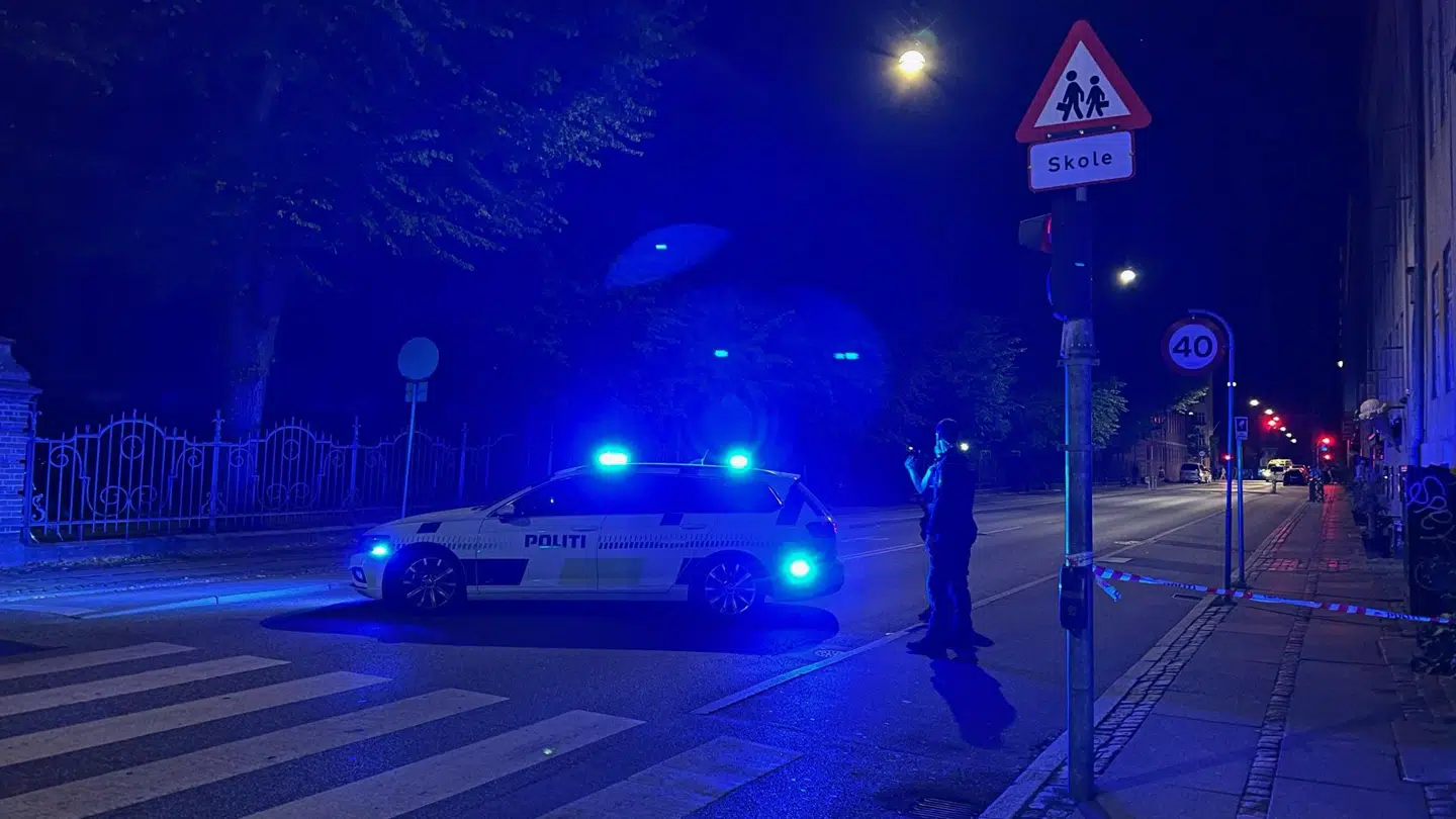 En ung mand blev sent tirsdag aften overfaldet på Christiania.