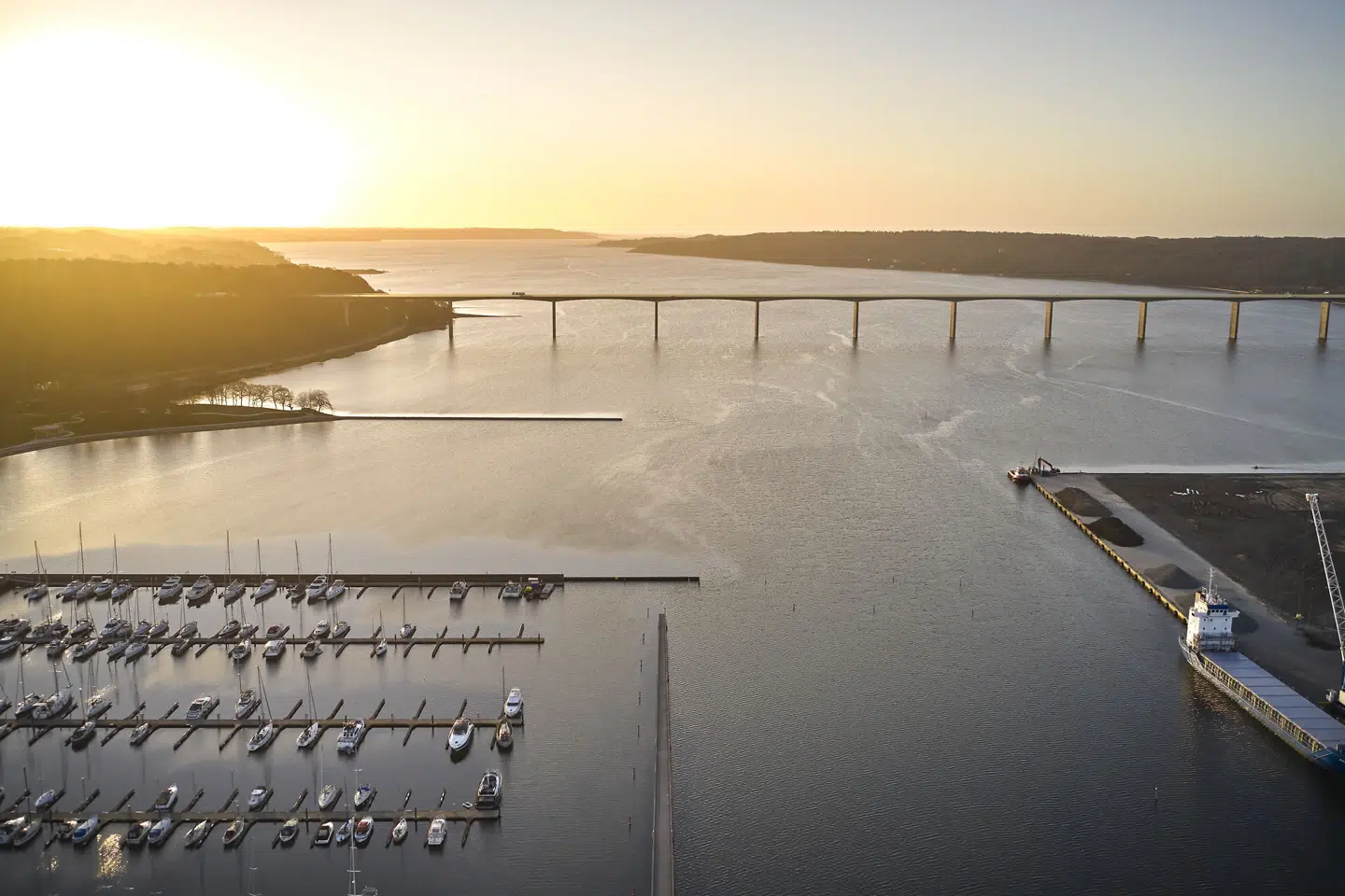 Vejle Fjord er blandt de steder, hvor ålegræs skal reetableres. (Arkivfoto). Mikkel Berg Pedersen/Ritzau Scanpix