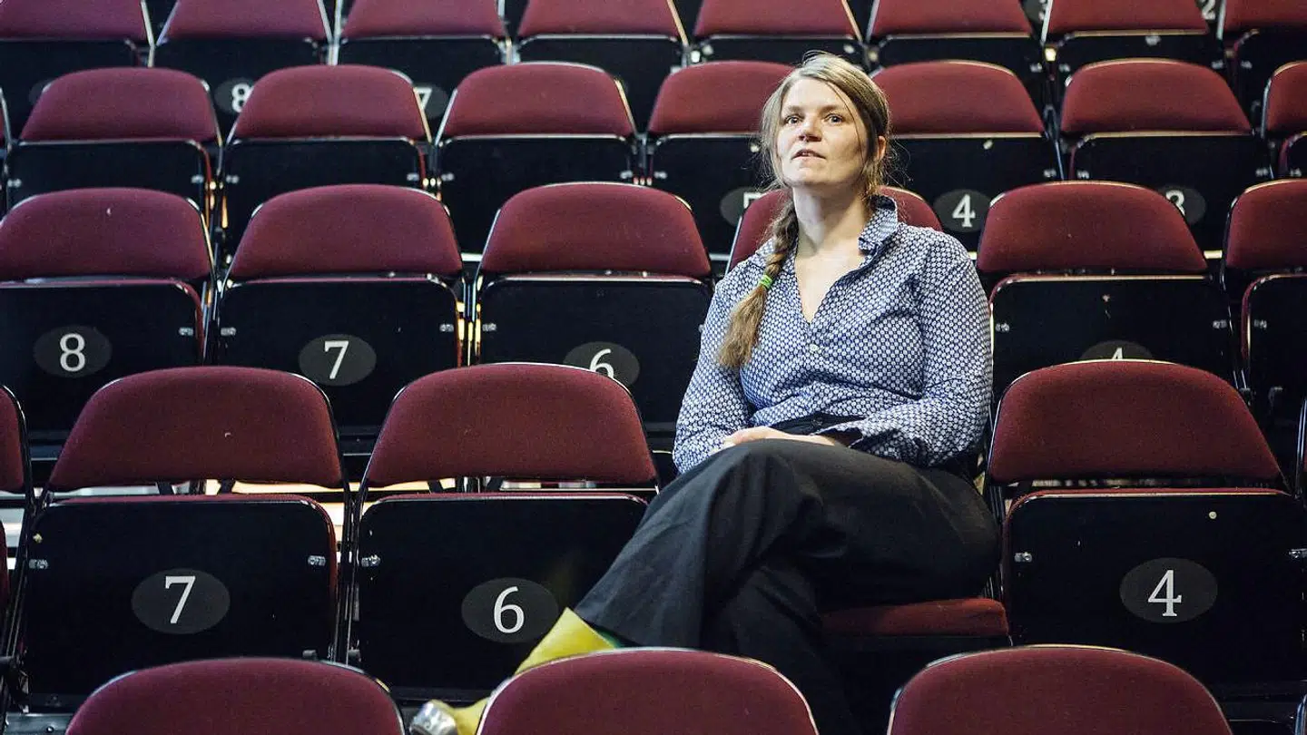 Anika Barkan, søster til Heidi, som var en af Simon Spies' morgenbolledamer.