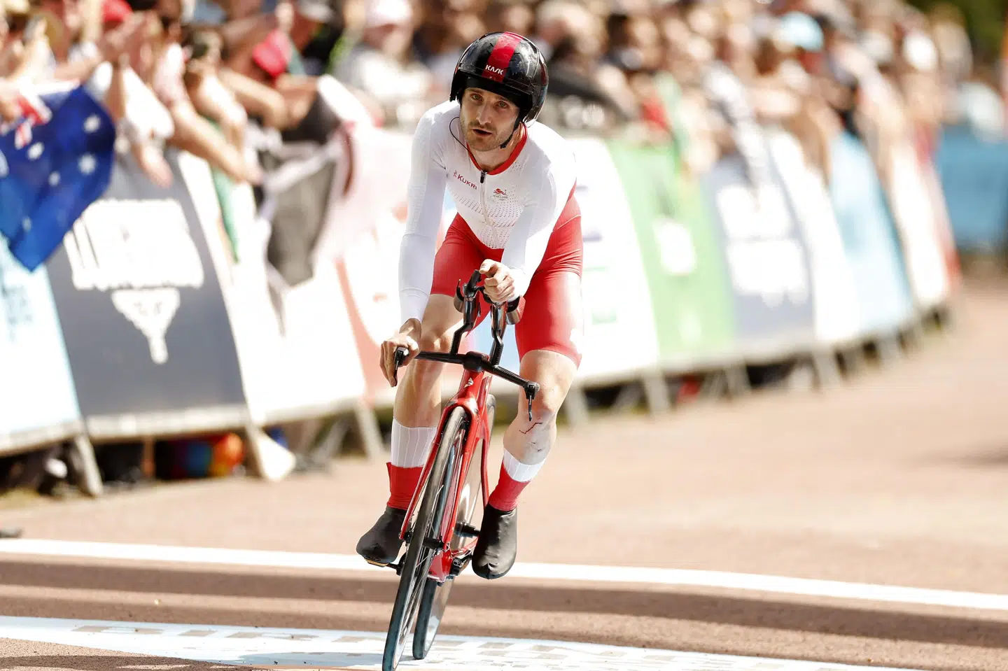 Dan Bigham har begrænset erfaring fra landevejen, men kan nu kalde sig indehaver af cykelsportens timerekord (Arkivfoto). Jason Cairnduff/Reuters