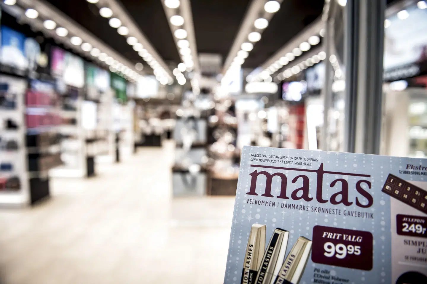 Matas sælger skønheds- og plejeprodukter for milliarder, både i de fysiske butikker, mens også online. Mads Claus Rasmussen/Ritzau Scanpix