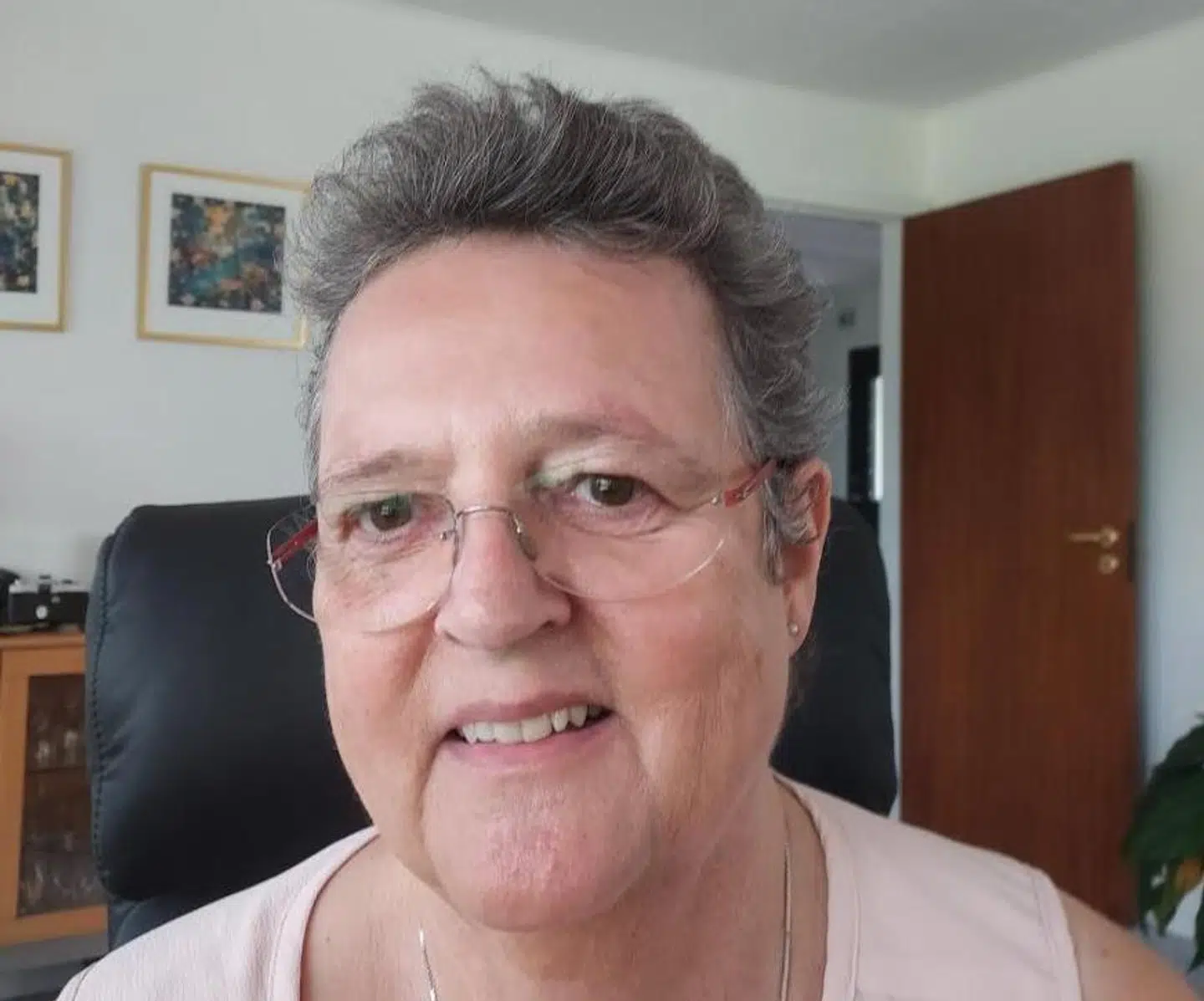 I dag ser Marianne Nissens hår helt anderledes ud.