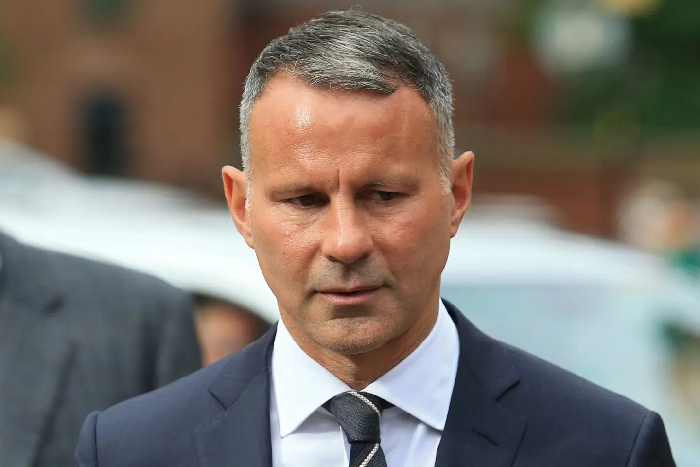 Ryan Giggs troppede op ved Manchester Minshull Street Crown Court 8. august 2022. Hans retssag står til at vare to uger, og han risikerer fem års fængsel.