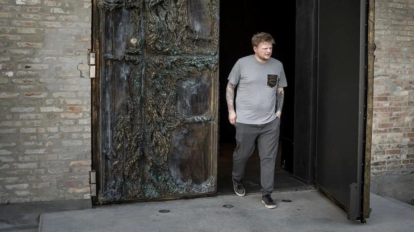 Kokken Rasmus Munk fotograferet i 2019 i sin restaurant Alchemist på Refshaleøen.