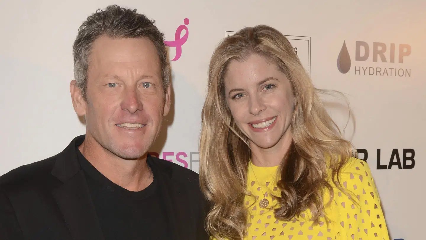 Lance Armstrong og Anna Hansen Armstrong.