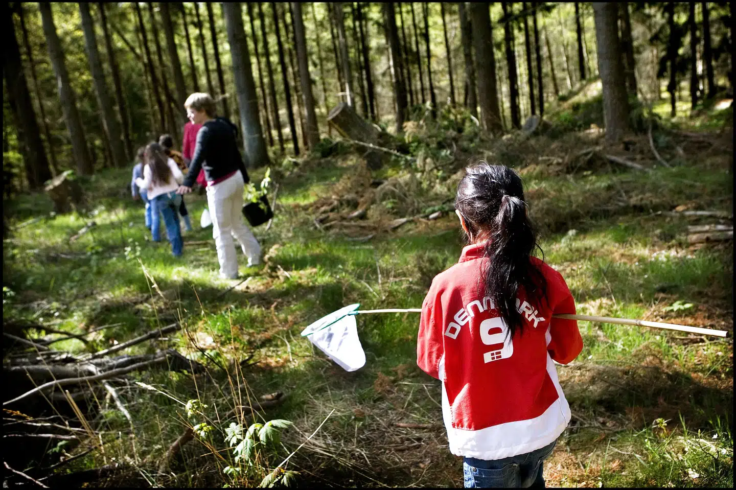 Projektet Vilde Rødder skal lære børn at skabe levesteder for truede dyr og planter. (Arkivfoto). Linda Kastrup/Ritzau Scanpix