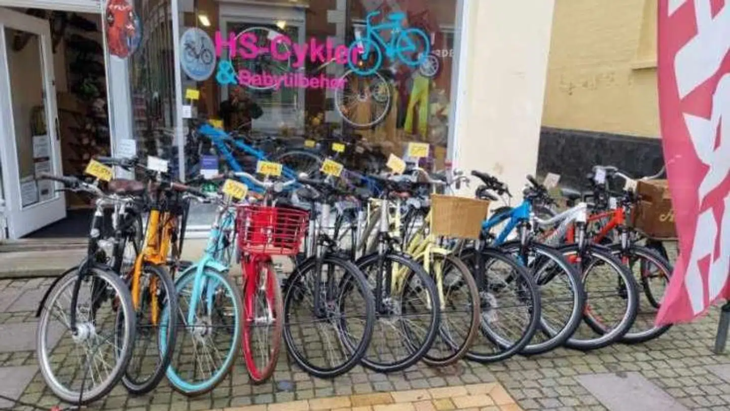 Stig Rasmussens cykelbutik HS-Cykler.