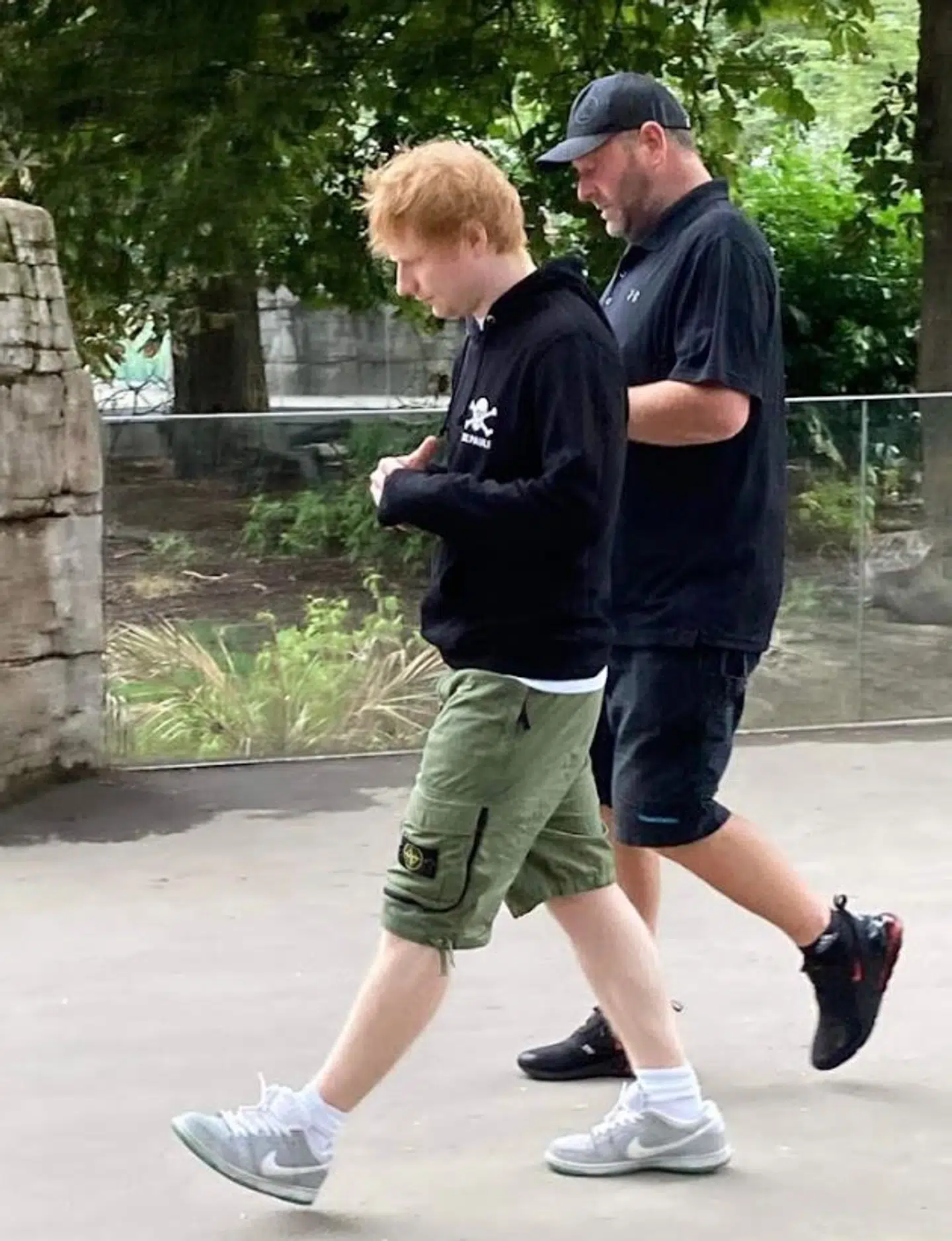 Ed Sheeran blev fredag spottet i København.