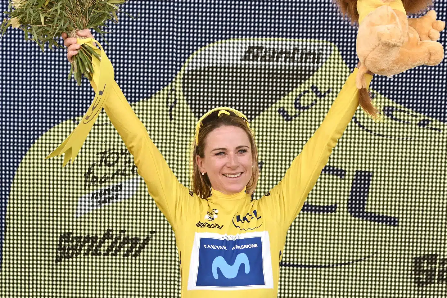 Danske Cecilie Uttrup Ludwig er imponeret over Tour-vinderen Annemiek van Vleuten (billedet), som søndag vandt endnu en bjergetape.