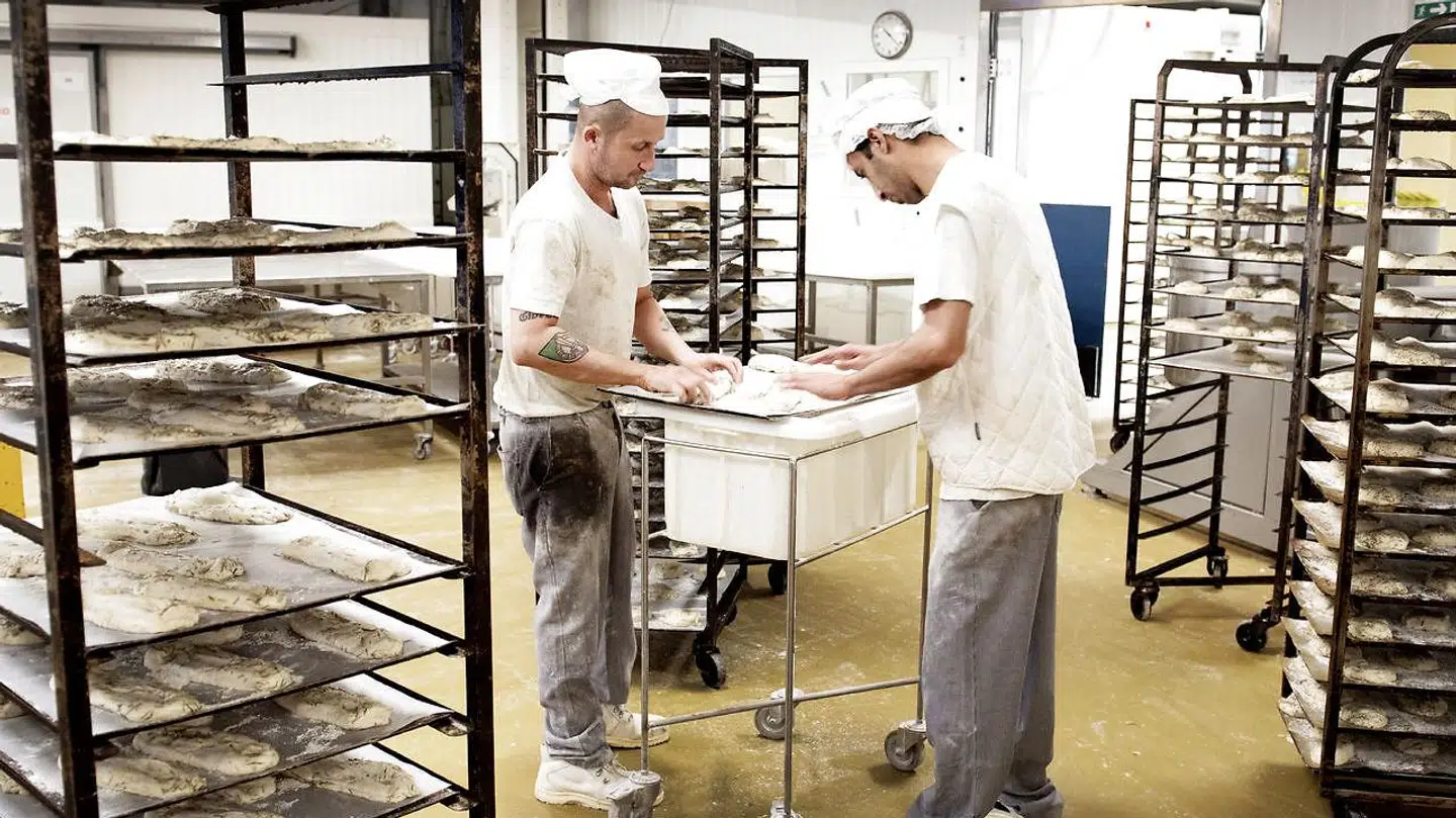 Arkiv. Øko-bageri Il Fornaio i Kastrup på Amager.