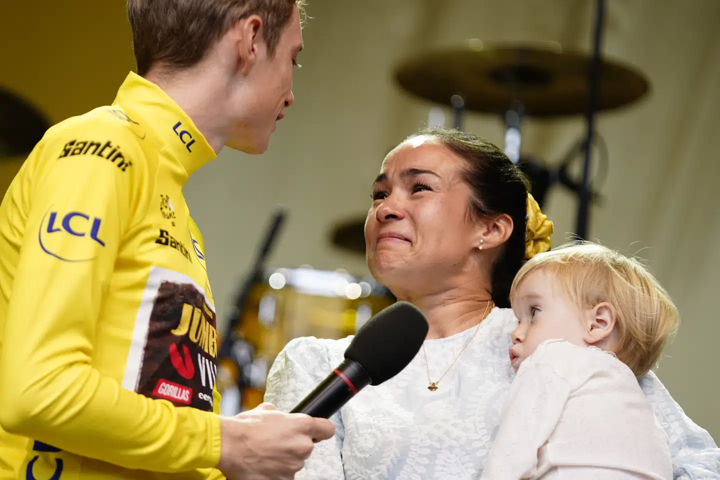 Jonas Vingegaard fejres i Tivoli i København, onsdag den 27. juli 2022. Jonas Vingegaard vandt Tour de France 2022 søndag.