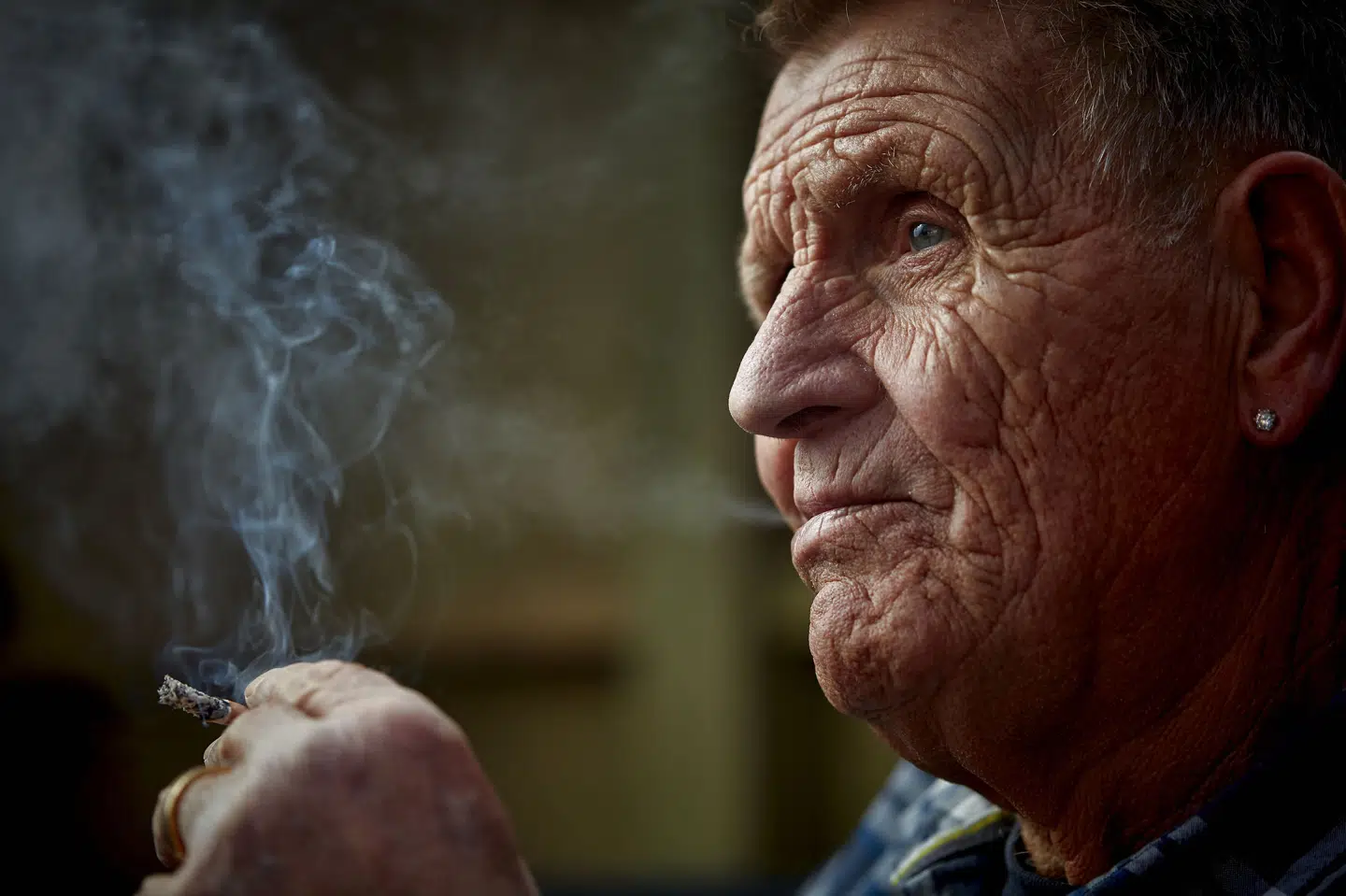 Den fynske musiker og sanger Rock Nalle, som her er fotograferet i anledning af sin 75 års-fødselsdag i 2018, har valgt at indstille karrieren efter længere tids sygdom. Nymann, Bo/Ritzau Scanpix