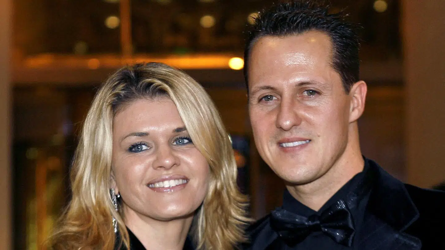 Michael Schumacher og konen, Corinna.