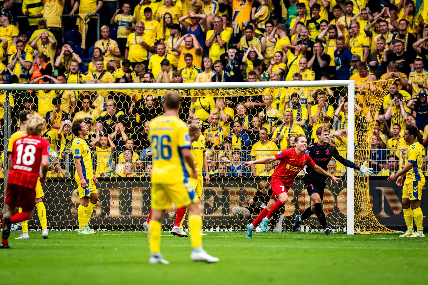 Andreas Schjelderup har scoret i begge sæsonens ligakampe for FC Nordsjælland. Ida Marie Odgaard/Ritzau Scanpix