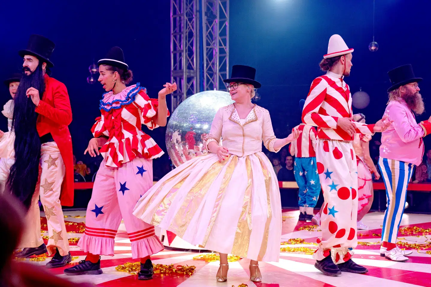 Silja Okking optræder for tredje gang i Cirkus Summarum. I år er det sammen med Hr. Skæg, Onkel Reje og Motor Mille. (PR-foto). Agnete Schlichtkrull/Cirkus Summarum/ PR-foto/Free