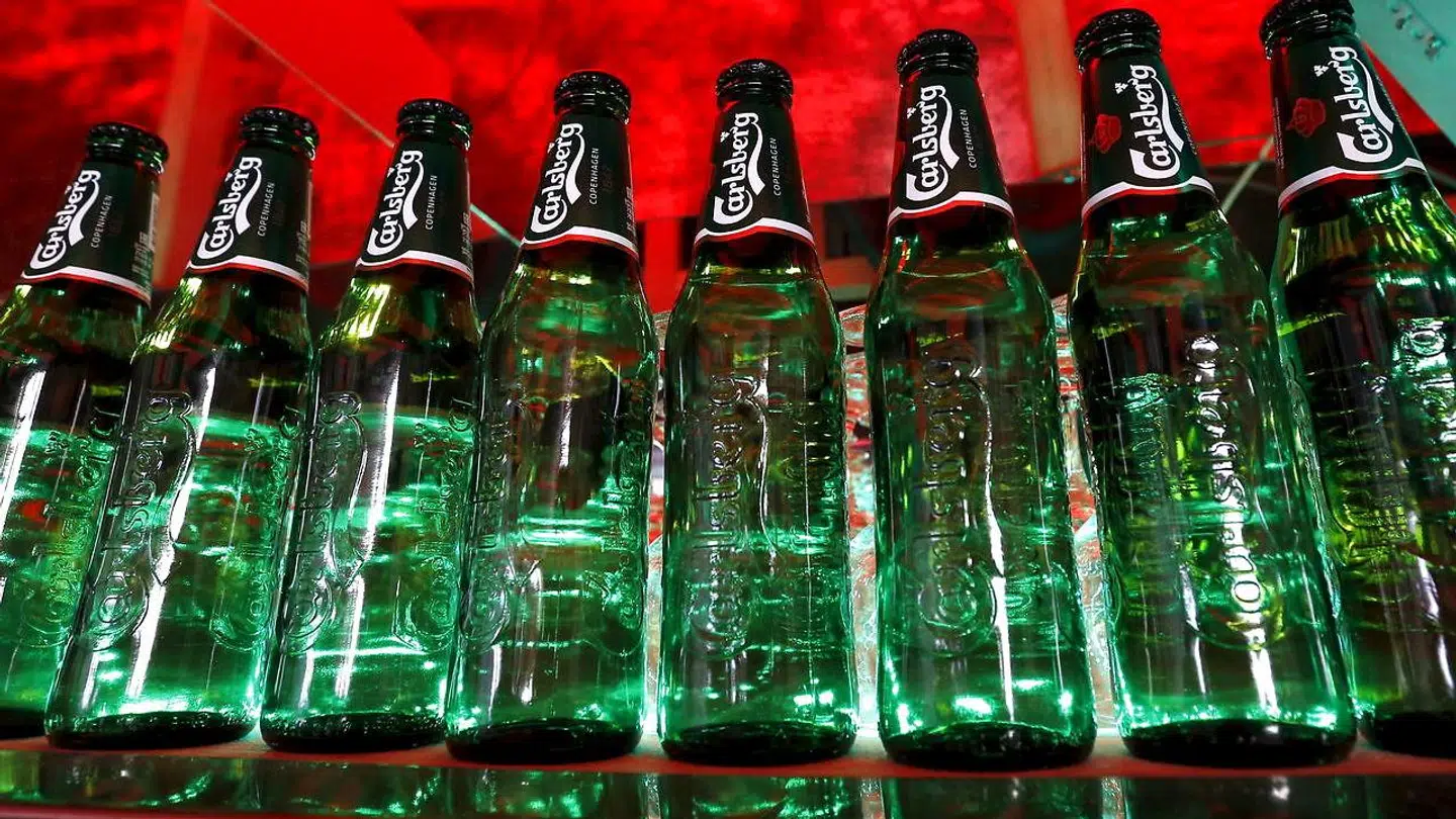 Carlsberg-øllene blev fundet af nyhedsbureauet nær Moskva. Foto: Alexander Demianchuk/Reuters/Ritzau Scanpix