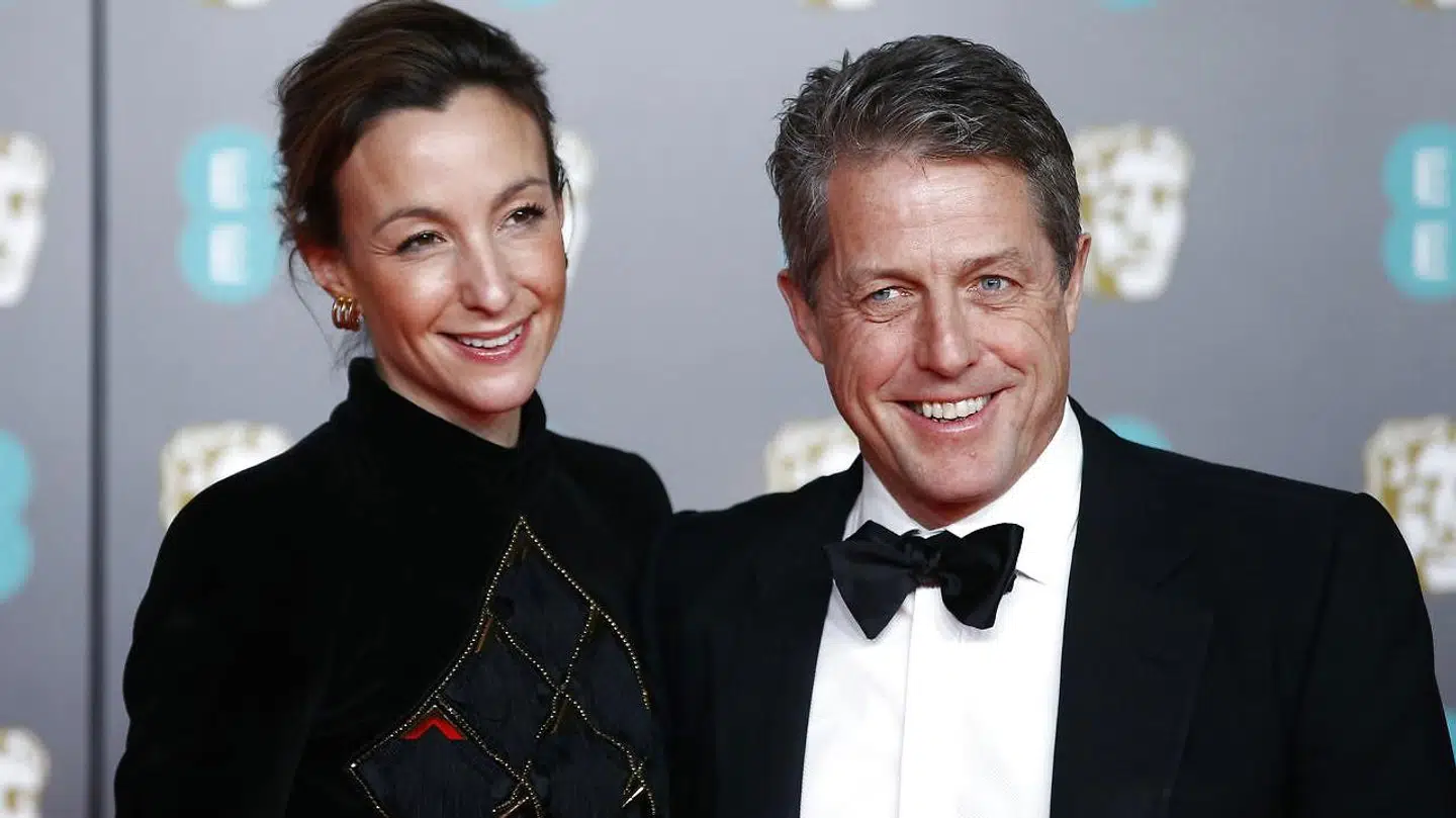 Anna Elisabet Eberstein og Hugh Grant blev gift i 2018.