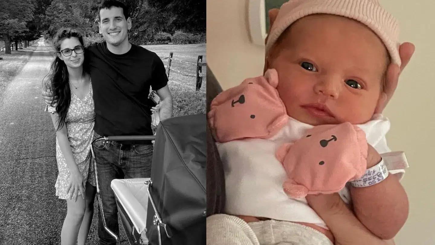 Patti Scialfa delte disse billeder med nyheden om, at hun og Bruce Springsteens yngste søn var blevet far.