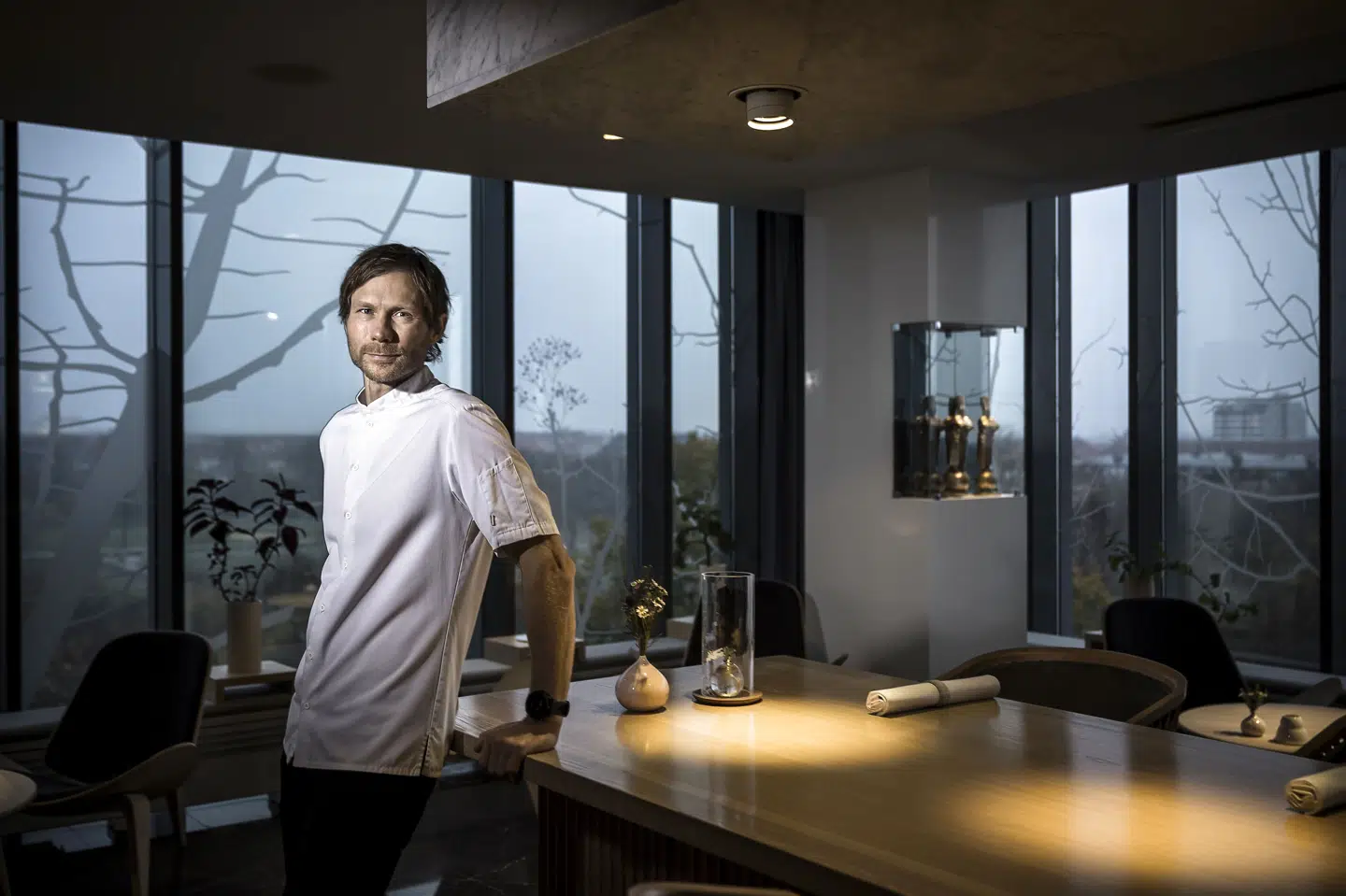 Michelinkokken Rasmus Kofoed kan mandag tilføje endnu en bedrift til sin liste. Geranium, som han er køkkenchef på, er blevet kåret som verdens bedste restaurant. (Arkivfoto). Thomas Lekfeldt/Ritzau Scanpix