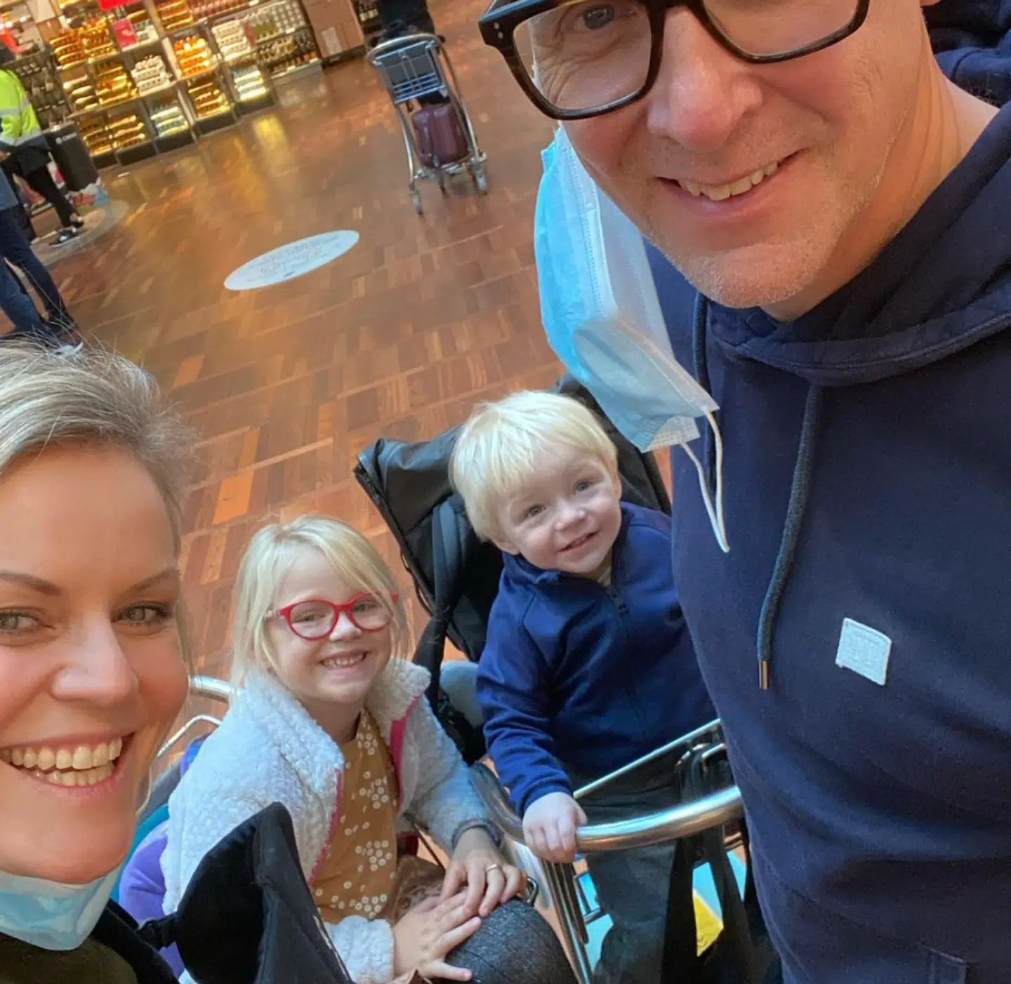 Den 10. oktober 2019 tog Cecilie Hother med sin mand og børnene Aksel på et år og Ellinor på fem år på fire måneders rundrejse i Caribien og Sydamerika. Privatfoto