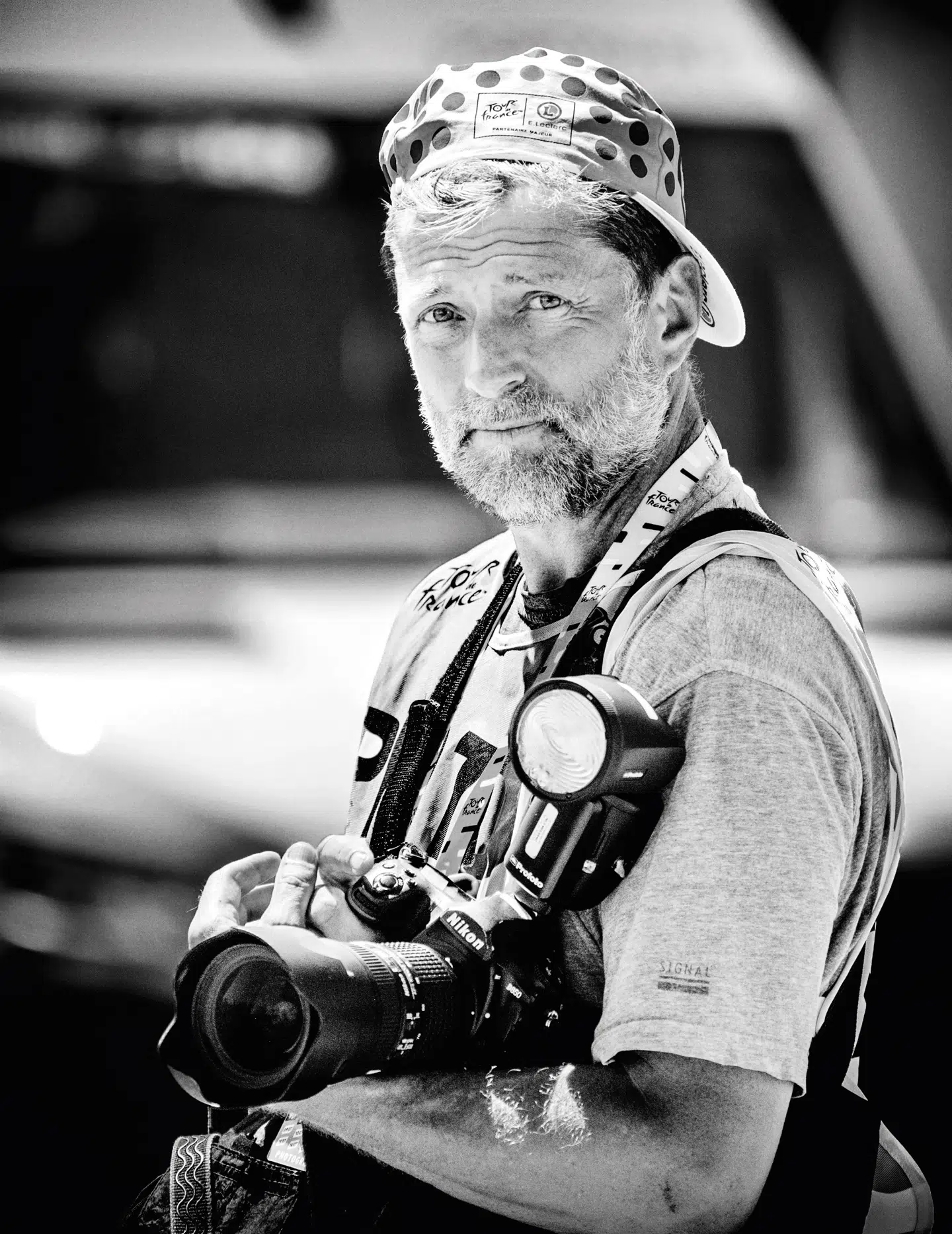 Nils Meilvang har dækket Tour de France 20 gange som fotograf.