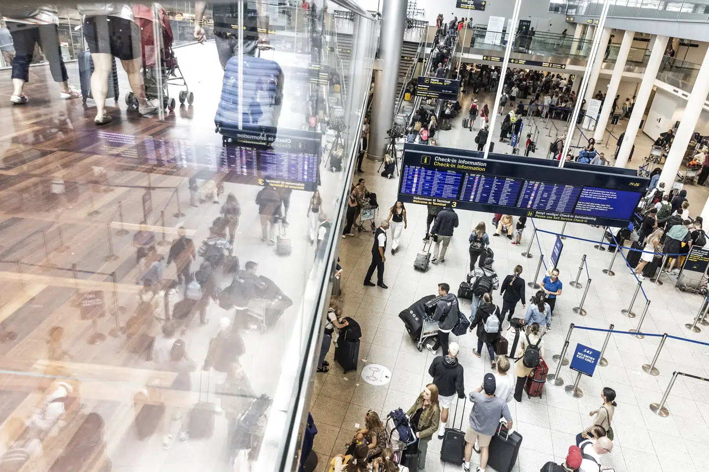 Juni har været en rigtig travl måned i Københavns Lufthavn. (Arkivfoto). lafur Steinar Rye Gestsson/Ritzau Scanpix