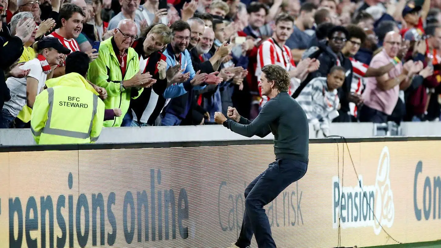Thomas Frank efter 2-0-sejren over Arsenal i åbningskampen.