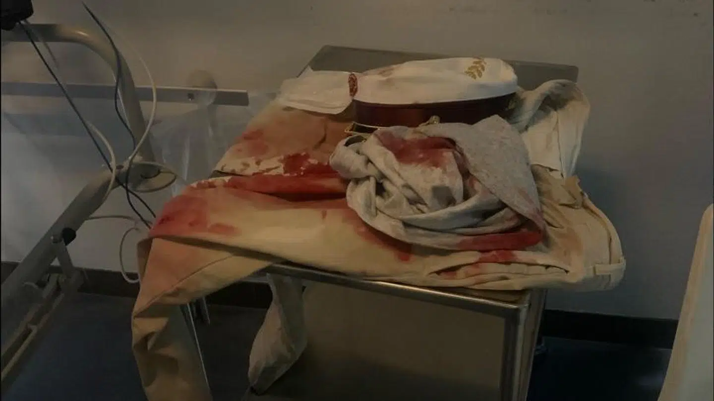 Foto fra da Aidan blev indlagt på Rigshospitalet.