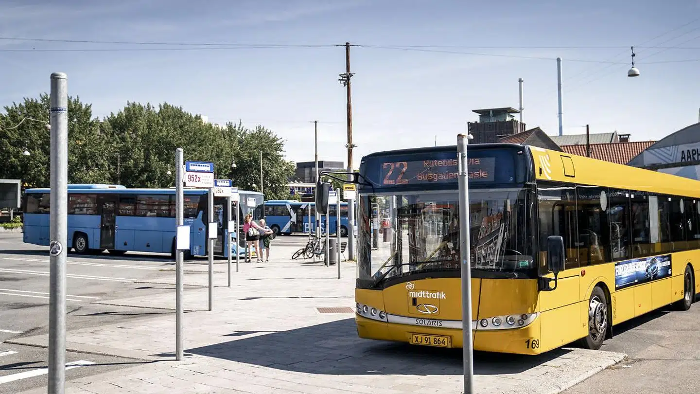 Arkivfoto af en tilfældig bybus i Aarhus. (Foto: Mads Claus Rasmussen/Ritzau Scanpix)