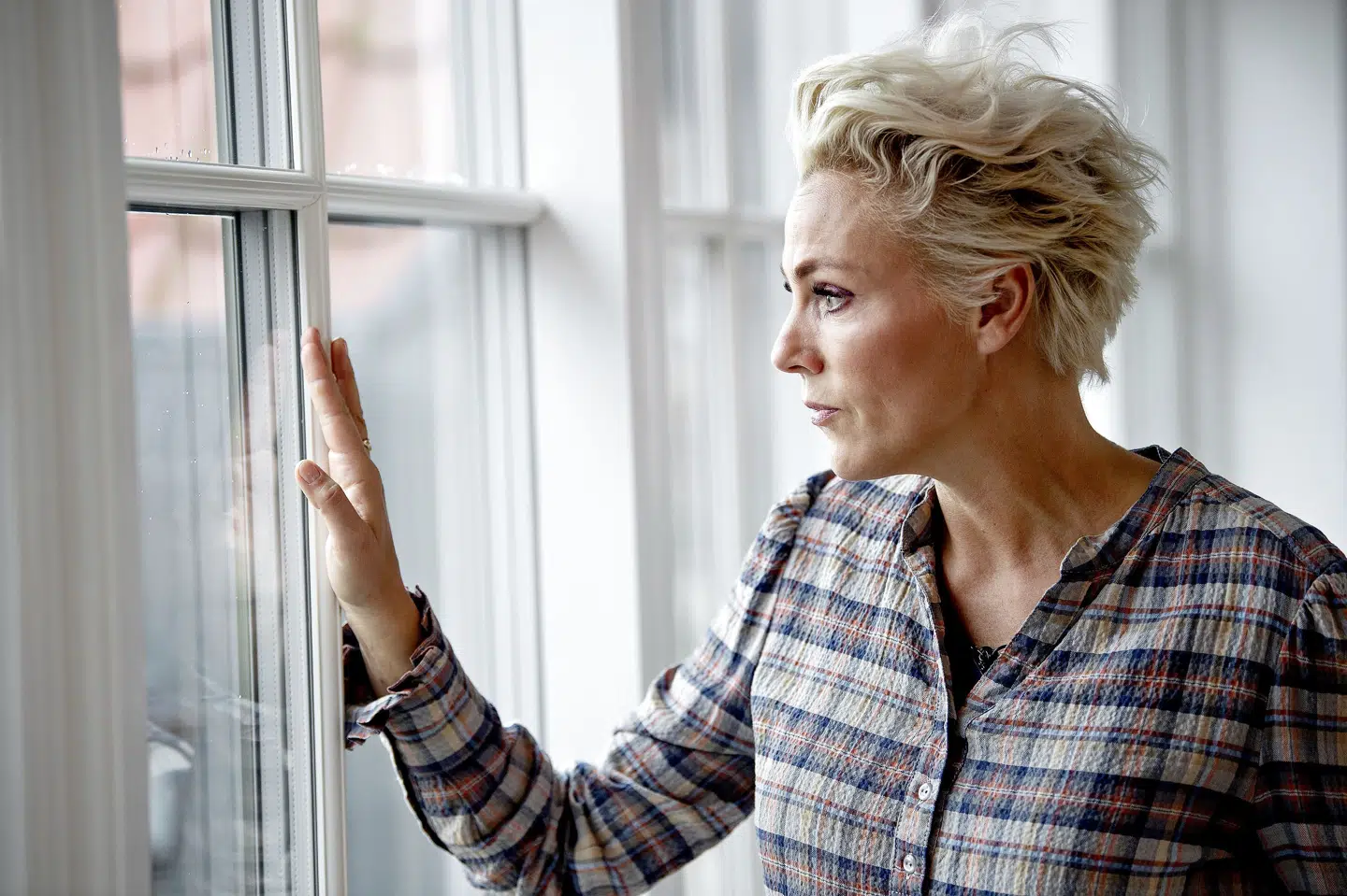 Tv-værten Lene Beier har to drenge med sin mand, Anders Beier. Hun ville gerne have haft flere børn, men parret turde ikke forsøge igen efter to svære fødsler. (Arkivfoto). Bax Lindhardt/Ritzau Scanpix