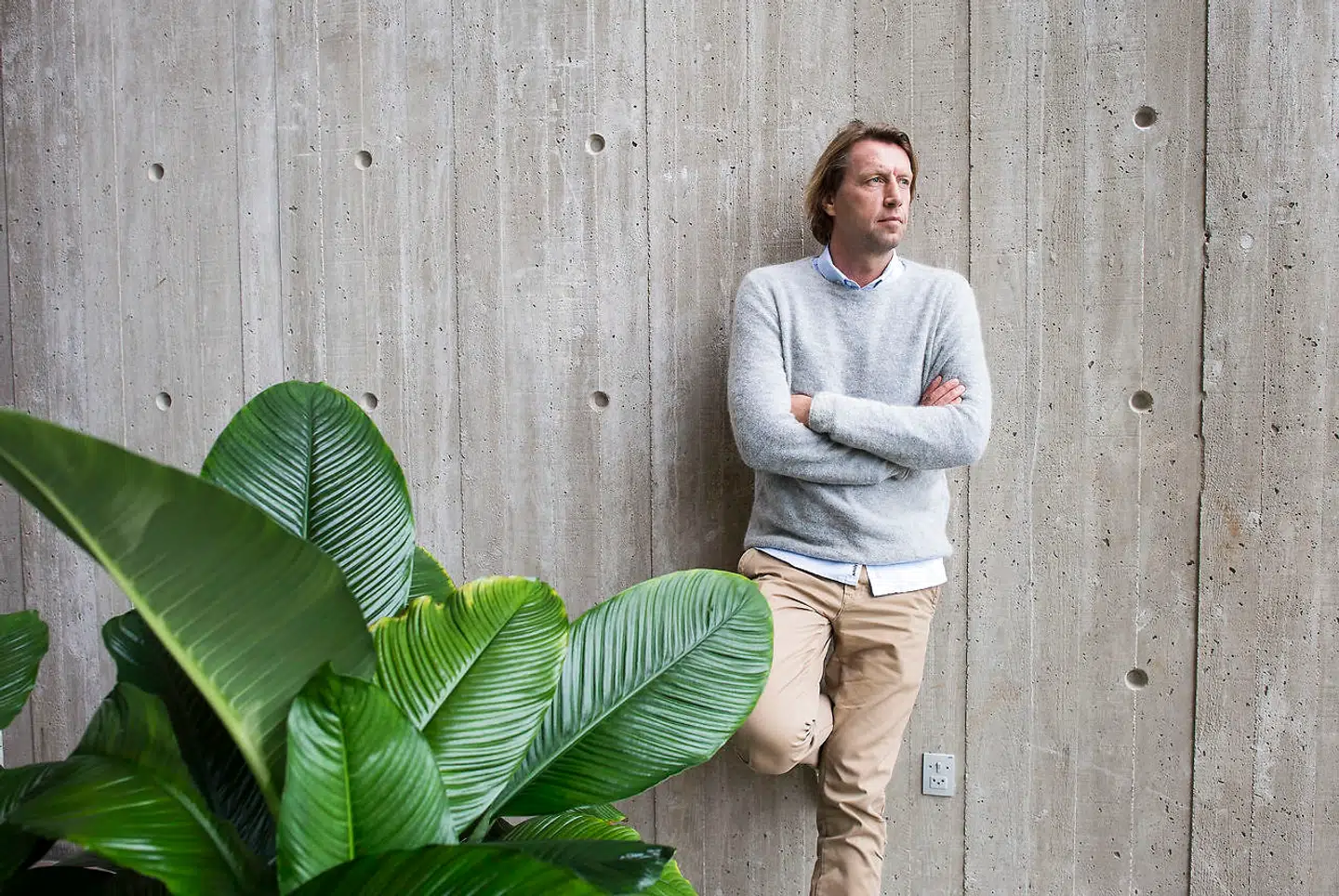 Journalist Anders Agger, DR. Her fotograferet hos DR i Aarhus.