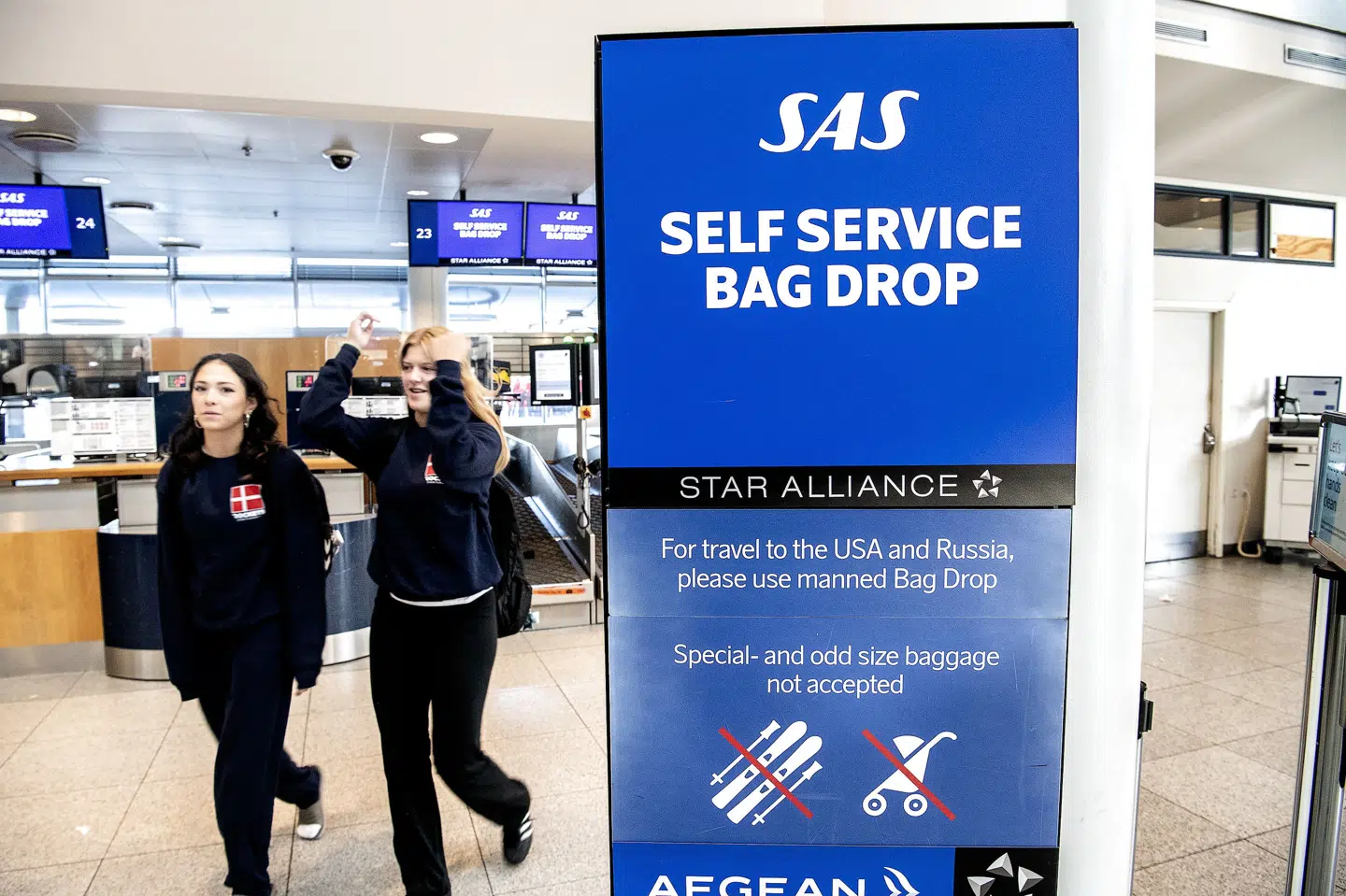 Finder parterne ikke frem til en aftale, kan det ifølge SAS selv komme til at berøre op mod 30.000 passagerer om dagen. (Arkivfoto). Nils Meilvang/Ritzau Scanpix