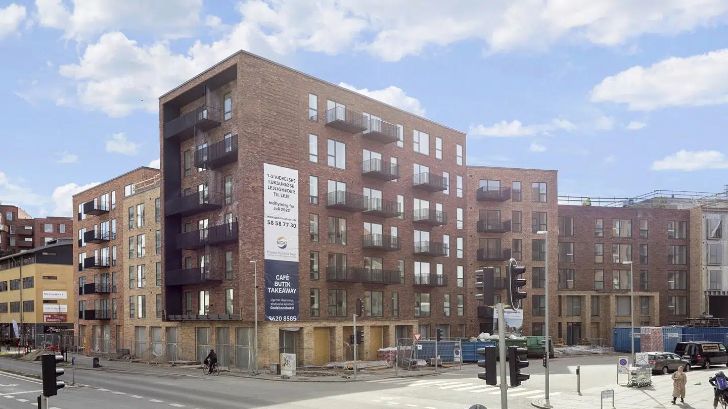 76 nye boliger er klar til indflytning 1. juli.