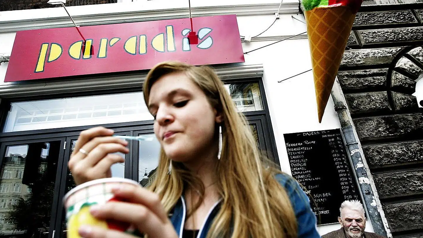 Paradis er et populært sted i sommervarmen. Arkivfoto.
