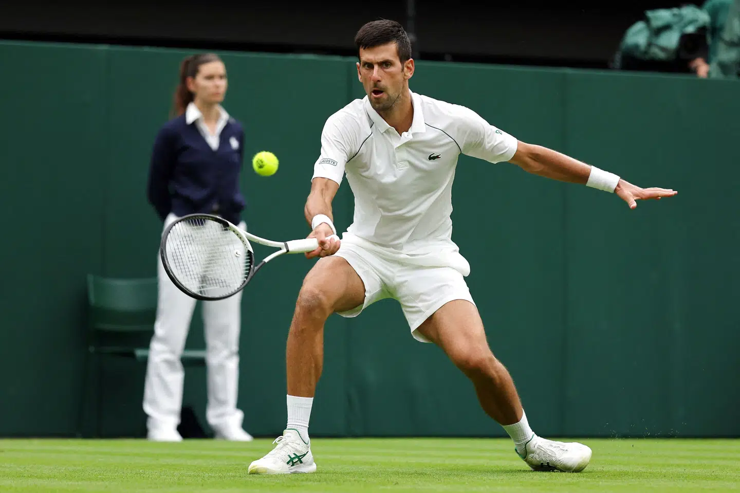Novak Djokovic har vundet Wimbledon seks gange tidligere i karrieren. Senest i 2021. Adrian Dennis/Ritzau Scanpix