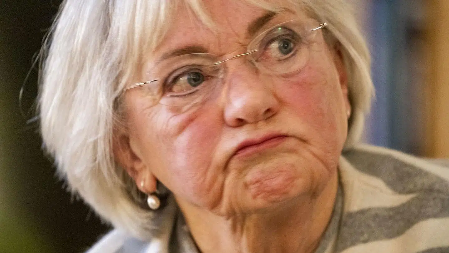 DF-stifter Pia Kjærsgaard slår fast, at Kristian Thulesen Dahl er en tøsedreng.