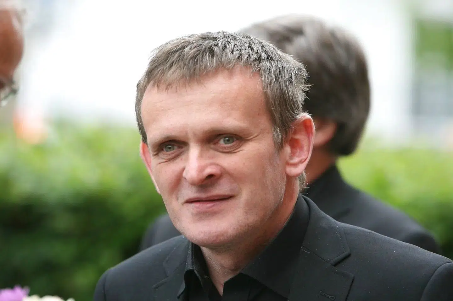 Den i dag 62-årige Jens Christian Krag er helt alene i verden. Her fotograferet til sin mors bisættelse.