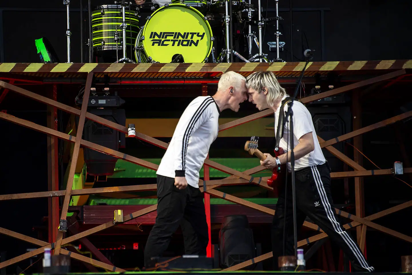 The Minds of 99 spiller på Tinderbox Odense, lørdag den 25. juni 2022.. (Foto: Helle Arensbak/Ritzau Scanpix)