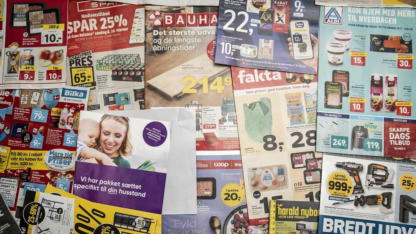 Særligt i Region Nordjylland, er interessen for reklamer steget. Arkivfoto. (Foto: Mads Claus Rasmussen/Ritzau Scanpix)