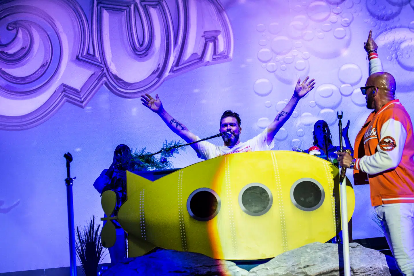 Aqua spiller på Tinderbox Odense, fredag den 24. juni 2022.. (Foto: Helle Arensbak/Ritzau Scanpix)